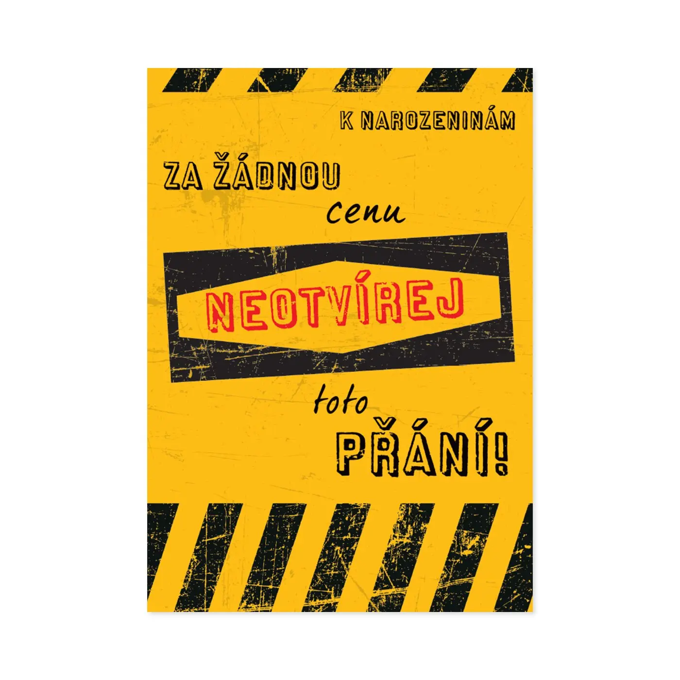 Hrací přání k narozeninám - Rebel - Albi