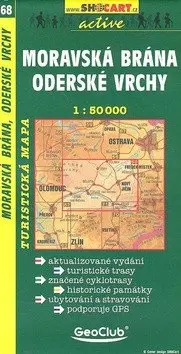 Moravská brána, Oderské vrchy 1:50.000