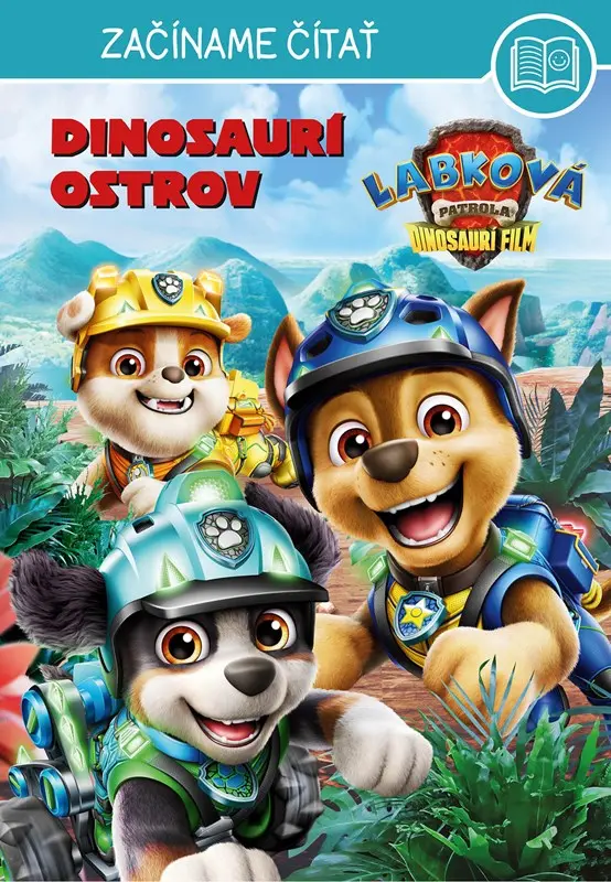 Labková patrola - Dinosaurí film - Začíname čítať - kolektiv autorů