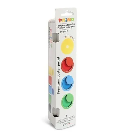 PRIMO temperové barvy 6 x 25 ml
