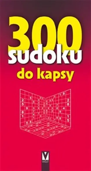 300 sudoku do kapsy (červené) - kolektiv autorů