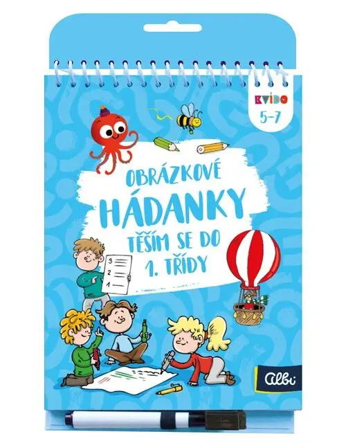 Kvído - Obrázkové hádanky: Těším se do 1.třídy - Albi