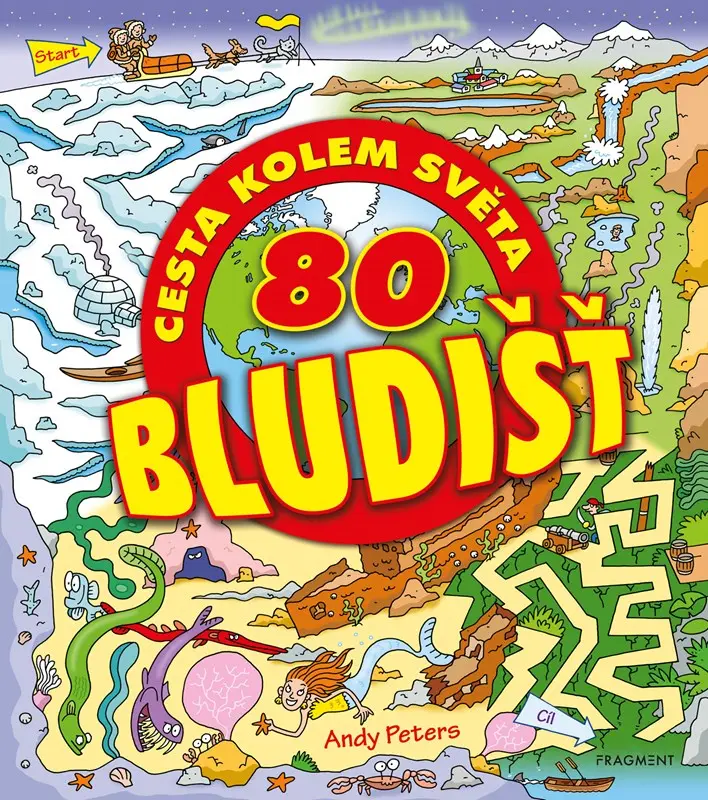 80 bludišť – Cesta kolem světa - Andy Peters
