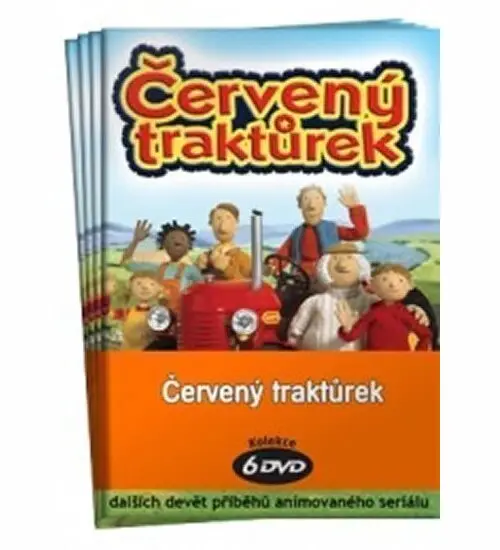 Červený traktůrek - kolekce (6xDVD) (papírový obal)