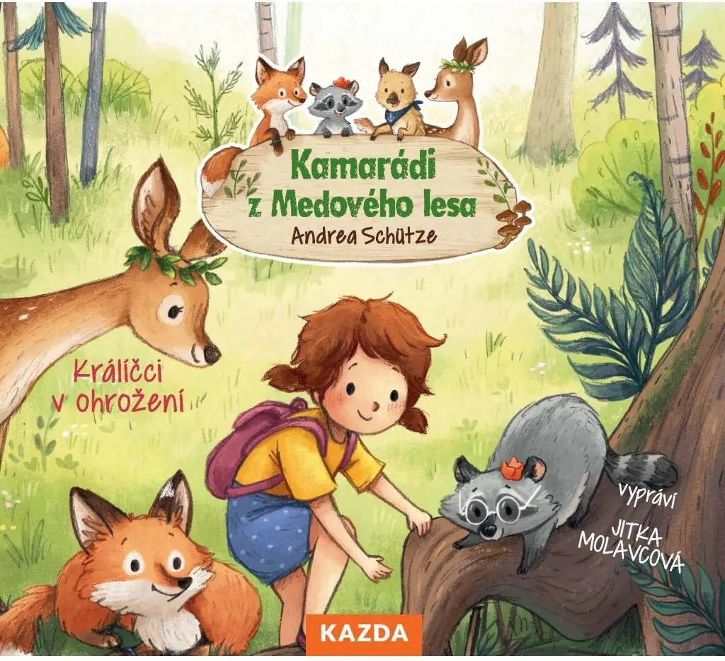 Kamarádi z Medového lesa - Králíčci v ohrožení - audiokniha z kategorie Rozprávky