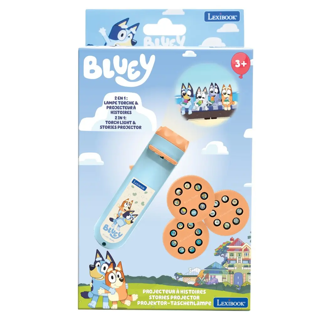 Lexibook baterka s projektorem příběhů Bluey - Lexibook