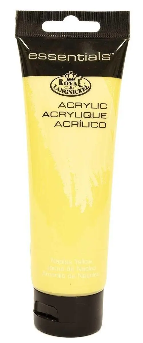 Royal & Langnickel Akrylová barva 120ml NAPLES YELLOW