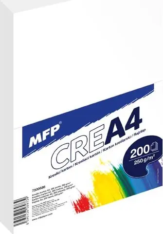 kreslící karton A4 200 listů 250g