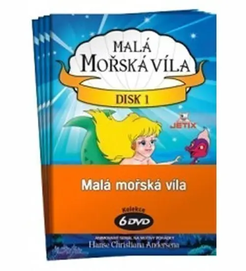 Malá mořská víla 1 - 6 / kolekce 6 DVD