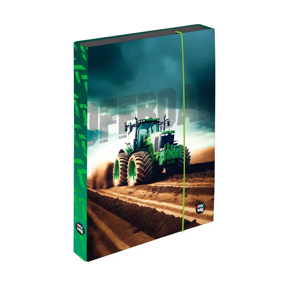 Box na sešity A4 Jumbo Tractor