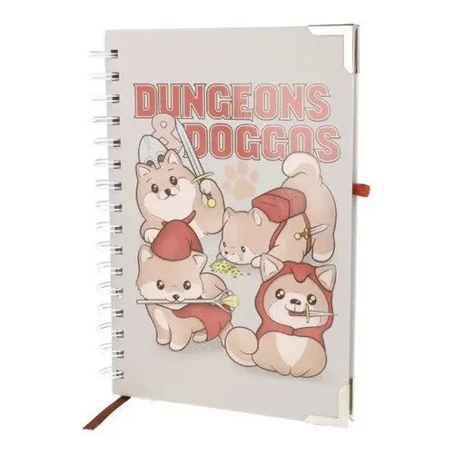 Zápisník delux - Dungeons & Doggos