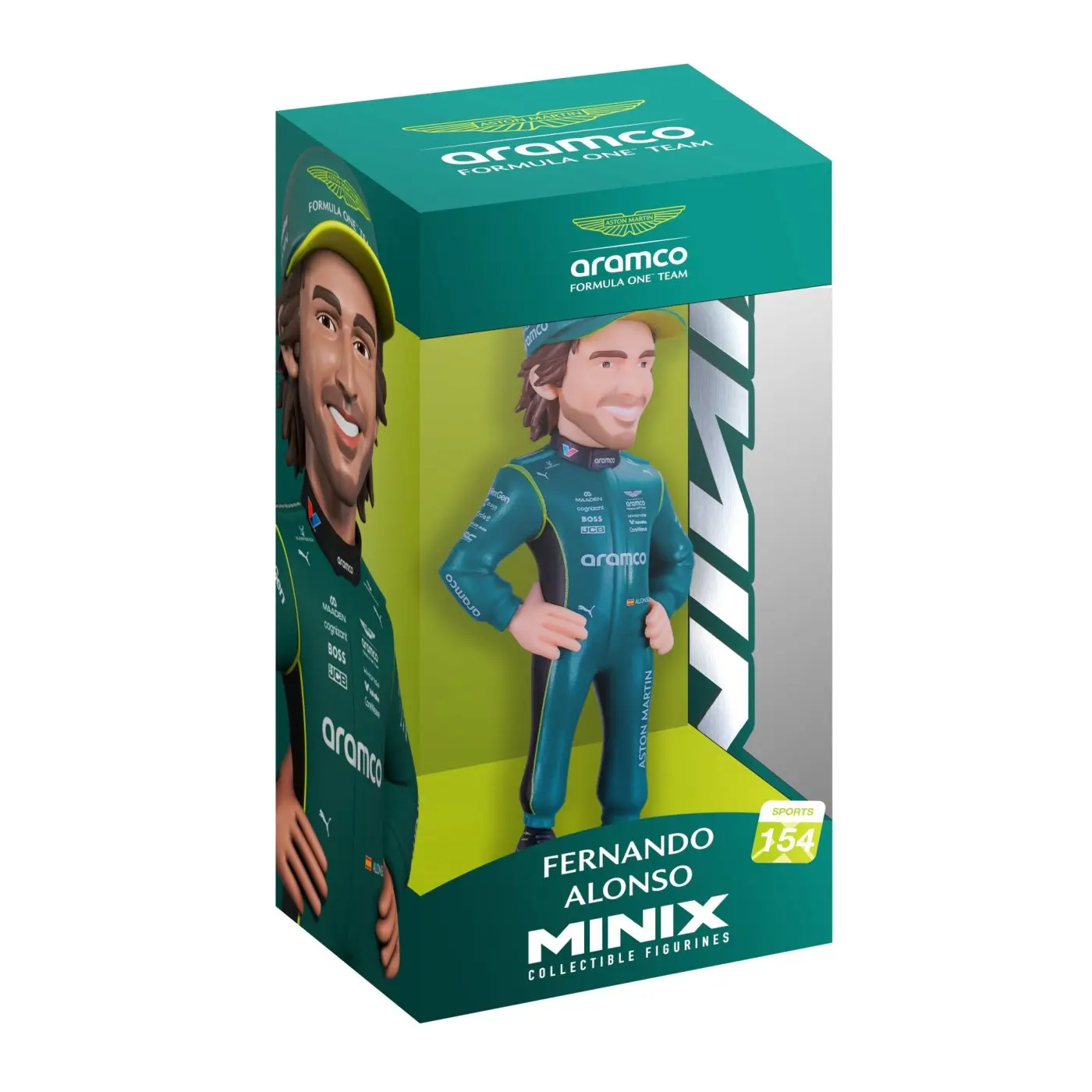 MINIX Sports: Aston Martin - Fernando Alonso #154