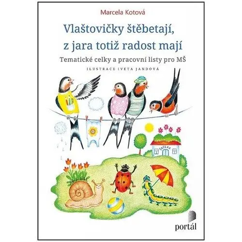 Vlaštovičky štěbetají, z jara totiž radost mají - Tematické celky a pracovní listy pro MŠ - Marcela Kotová