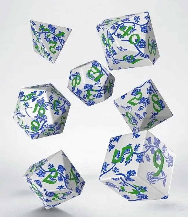 Sada kostek - Full art - Porcelánové