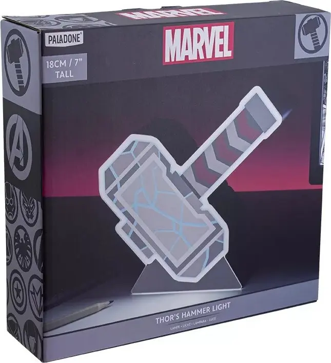 Box světlo Marvel - Thorovo kladivo - Paladone