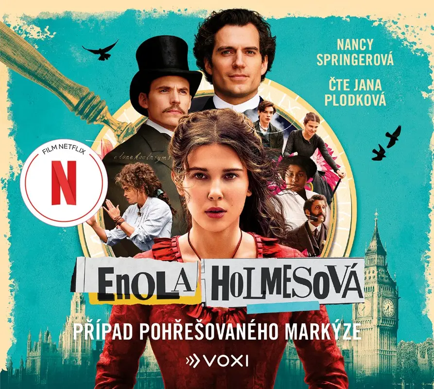 Enola Holmesová 1 - Případ pohřešovaného markýze (audiokniha) - Nancy Springerová
