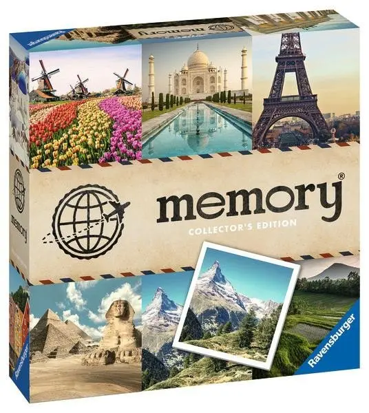 Ravensburger 27379 pexeso sběratelská kolekce: cestujeme kolem světa