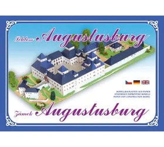 Zámek Augustusburg - Stavebnice papírového modelu