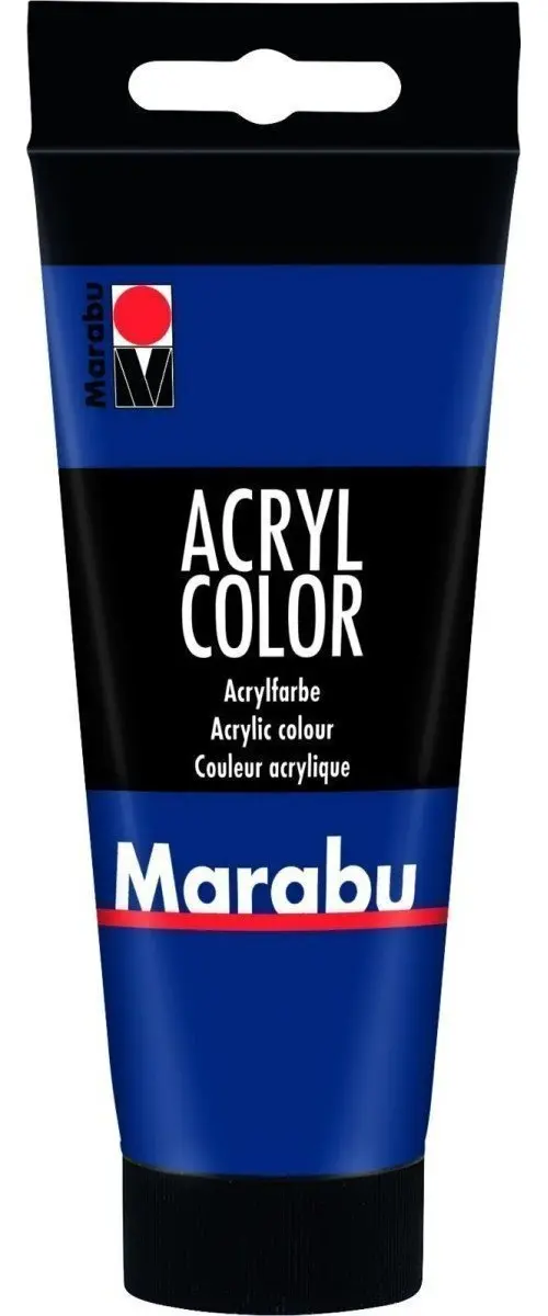 Marabu Acryl Color akrylová barva - tmavě modrá 100 ml