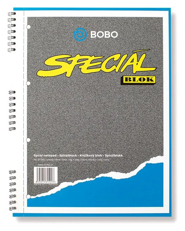 Speciál blok A4, čistý, 50 listů