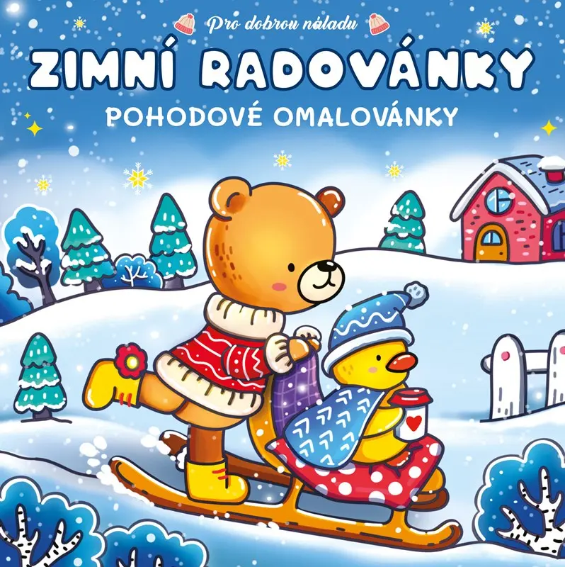 Zimní radovánky - Pohodové omalovánky - kolektiv autorů