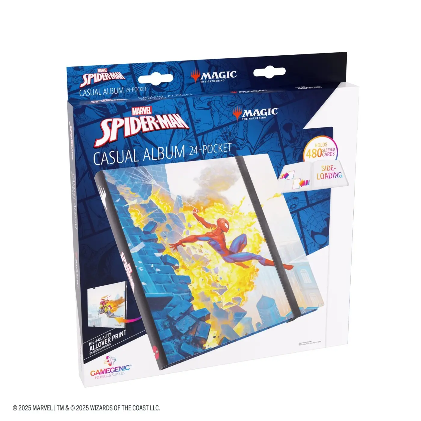 Gamegenic: MTG Marvels Spider-Man 24-Pocket Album - Spider-Man/Green Goblin