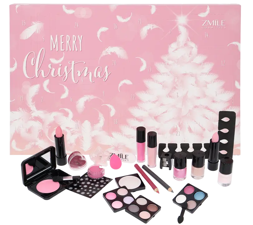 Adventní kalendář Traditional Pink and Fluffy