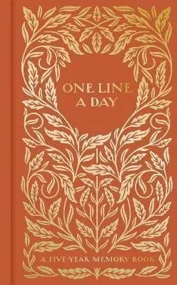 Gilded One Line a Day: A Five-Year Memory Book - Dana Tanamachi