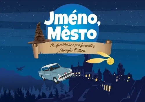 Jméno, město - hra z kategorie Harry Potter