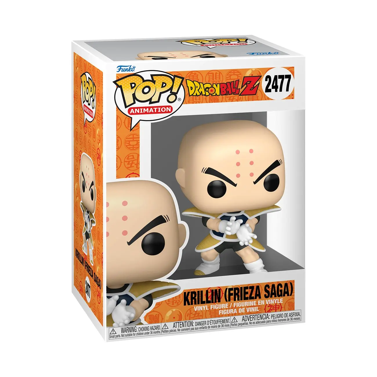Funko POP Animation: Dragon Ball Z - Krillin (Frieza Saga) #2477