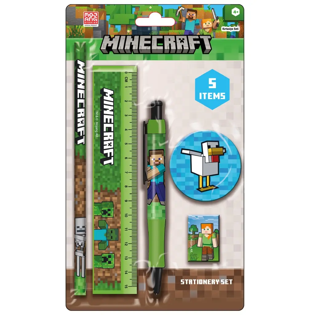 Minecraft Školní set Essential Chicken - Pyramid