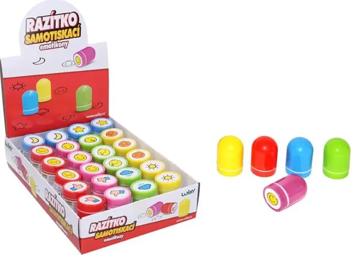 Razítko samotiskací emotikony