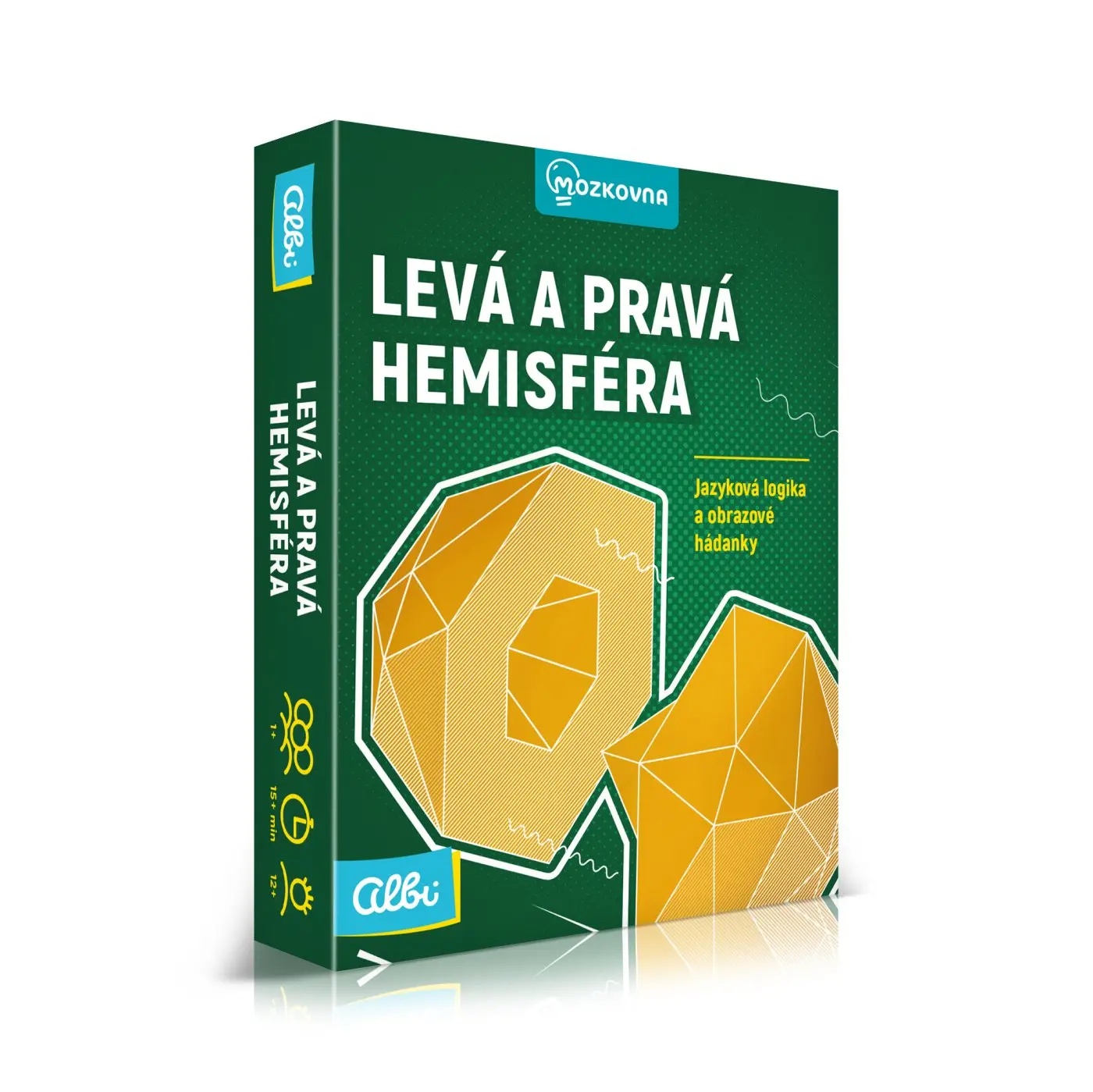 Albi mozkovna levá & pravá hemisféra