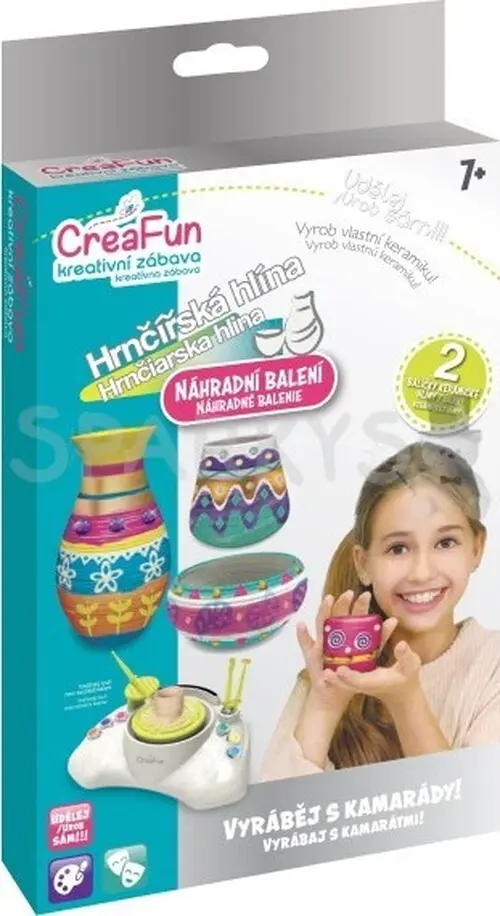 CreaFun - Hrnčířská hlína 1kg