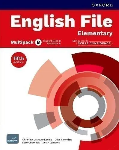 English File Fifth Edition Elementary Multipack B with Skills Confidence - Christina Latham-Koenig