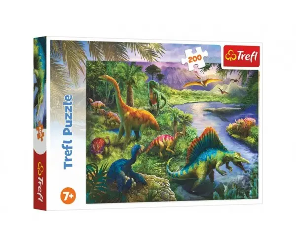 Trefl Puzzle Dinosauři 200 dílků