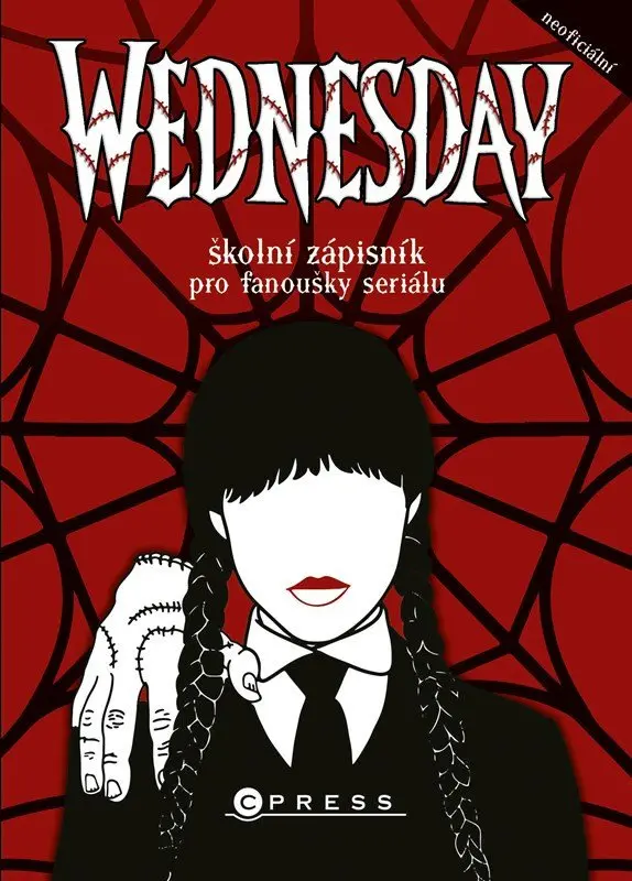 Wednesday - školní zápisník pro fanoušky seriálu - Michaela Bystrá Radvanová