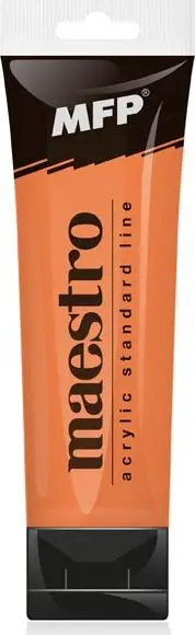 Akrylová barva MFP Maestro 75ml - apricot orange