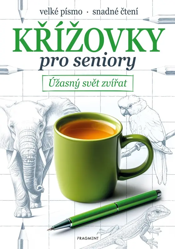 Křížovky pro seniory – Úžasný svět zvířat - kolektiv autorů