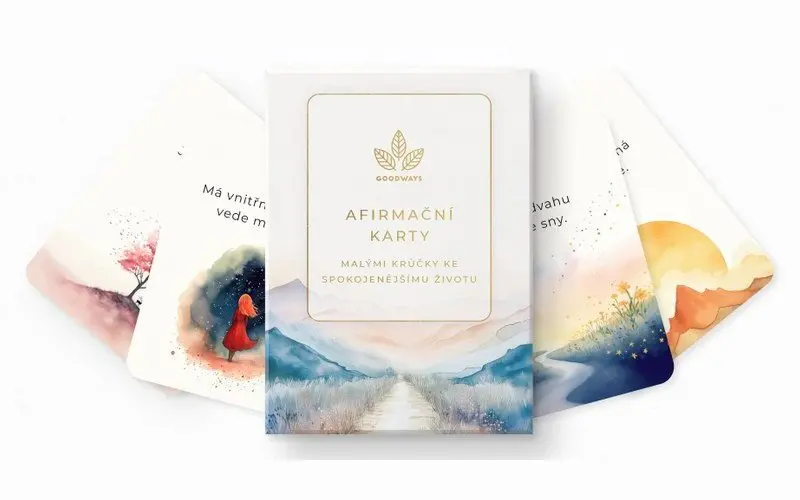 Afirmační karty - hra z kategorie Karty
