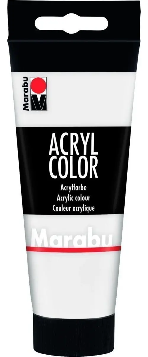 Marabu Acryl Color akrylová barva - bílá 100 ml