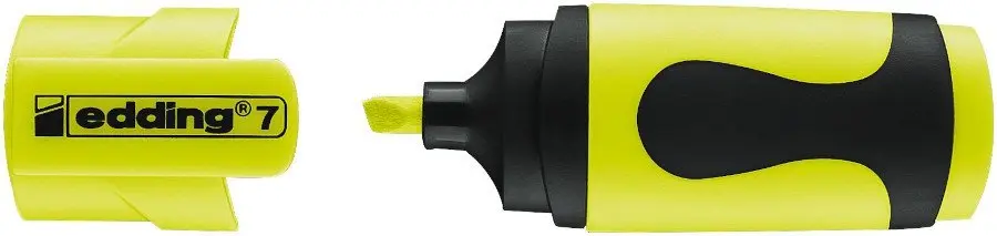 Zvýrazňovač EDDING mini 7 - neonově žlutý