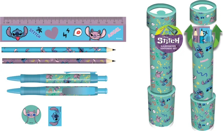 Lilo & Stitch Školní set Kaleidoskop - Pyramid