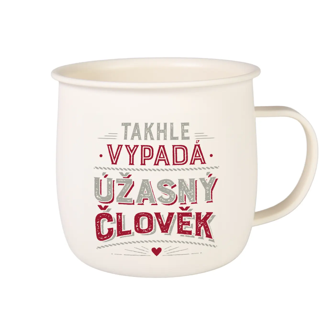 Outdoorový hrnek - Úžasný člověk - Albi