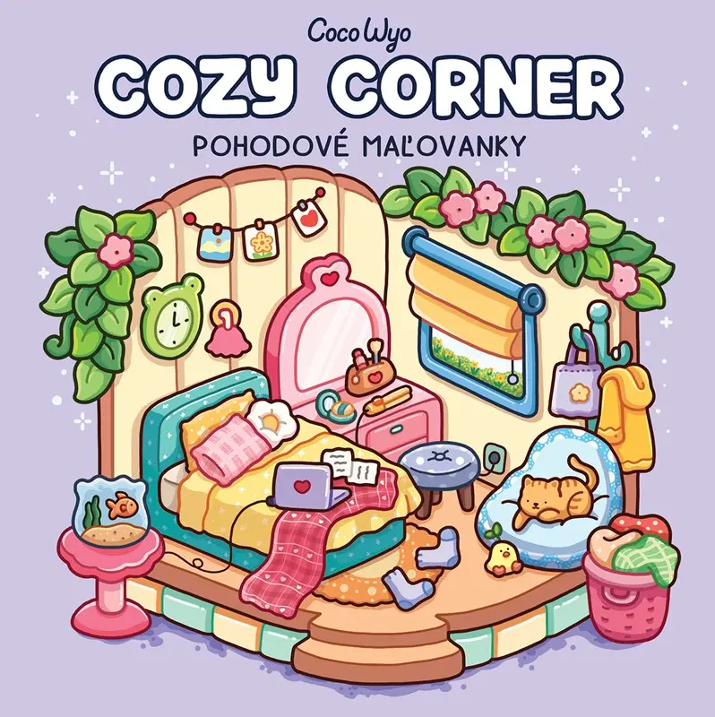 Coco Wyo Pohodové maľovanky. Cozy corner - kolektiv autorů