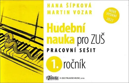 Hudební nauka pro ZUŠ 1. ročník - Pracovní sešit - Martin Vozar