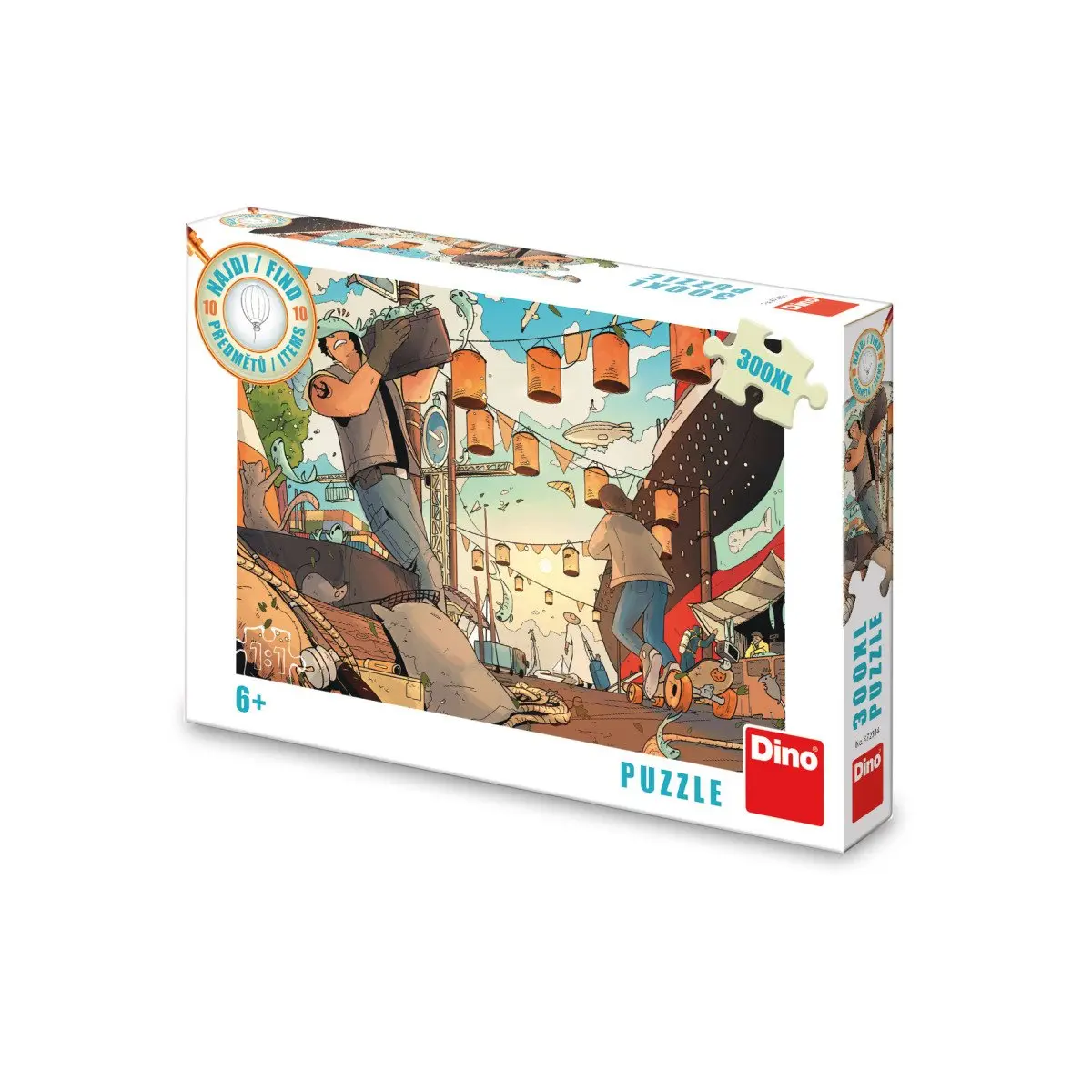 Najdi 10 předmětů - přístav - puzzle z kategorie 60 – 300 dielikov