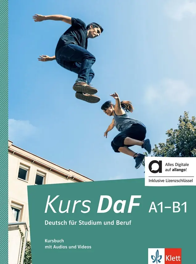 Kurs DaF A1-B1 - Hybride Ausgabe - Kursbuch + MP3/Video allango.net + Lizenz (24 Monate) - Steve Bahn