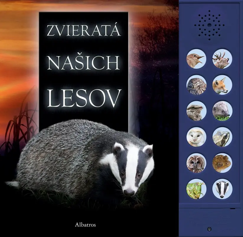 Zvieratá našich lesov (Zvuková knižka) - Andrea Pinnington
