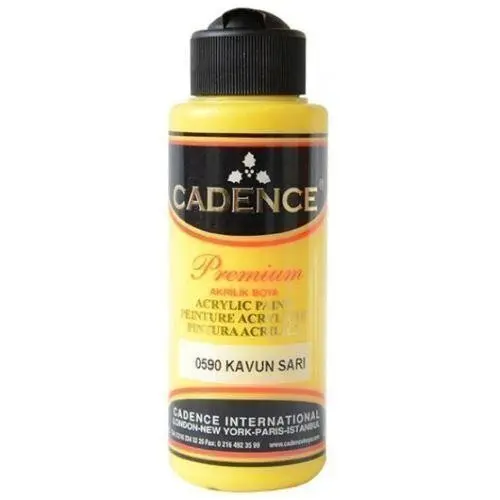 Akrylová barva Cadence Premium - Citron yellow / 70 ml